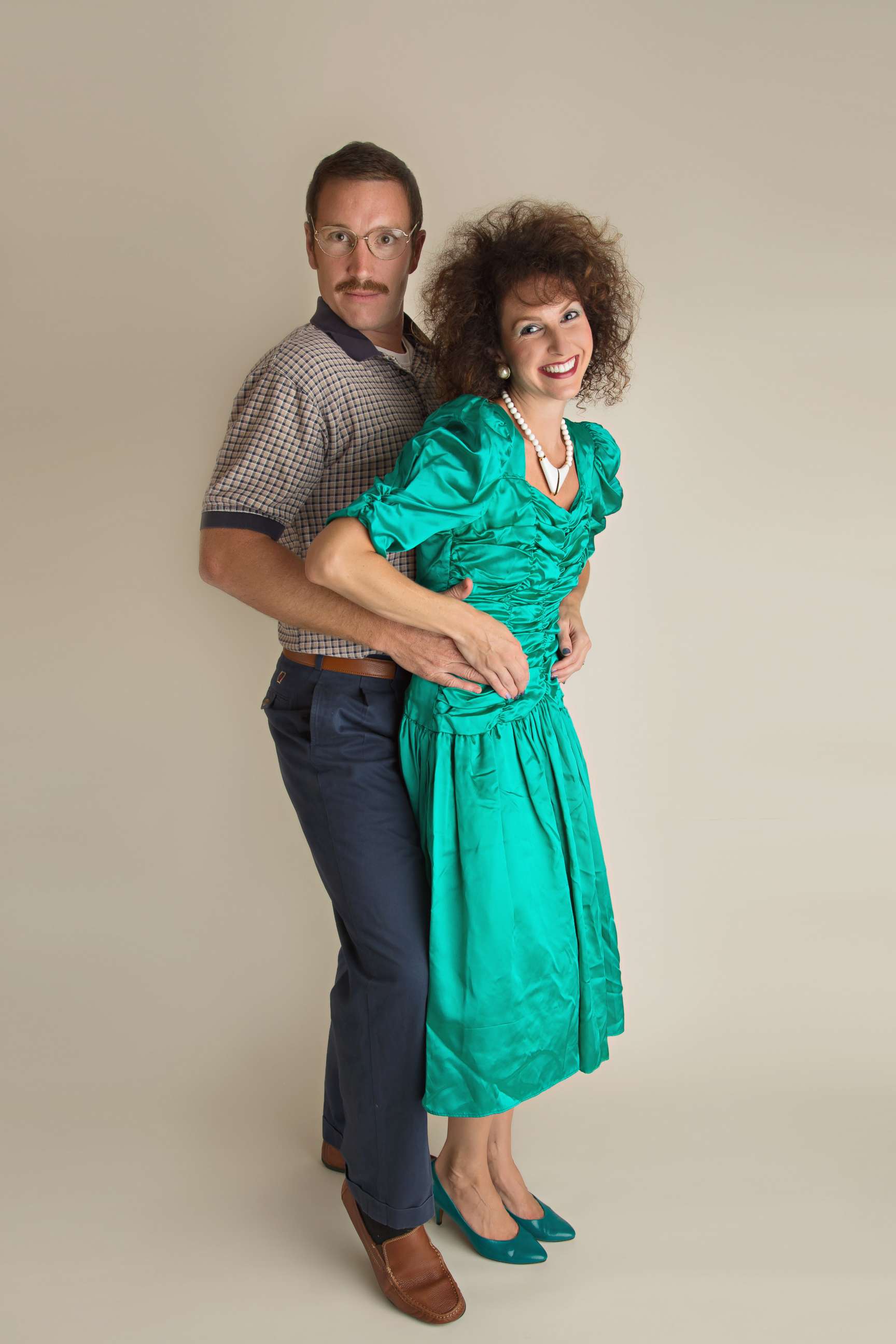 This Couple Did an '80s Themed Photo Shoot for Their 10th