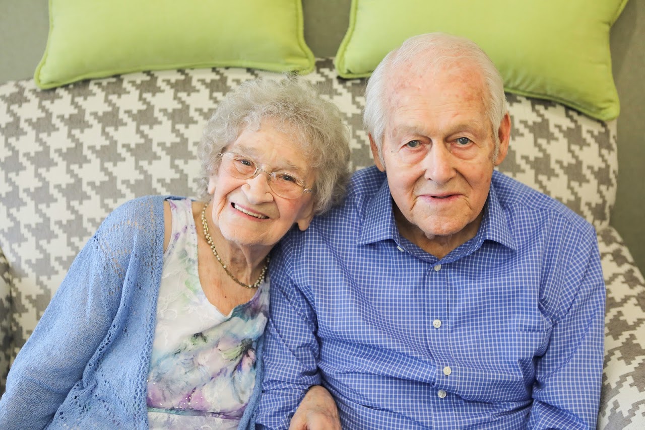 PHOTO: Donald and Vivian Hart of Grand Rapids, Michigan, celebrated their 80th anniversary on June 25.