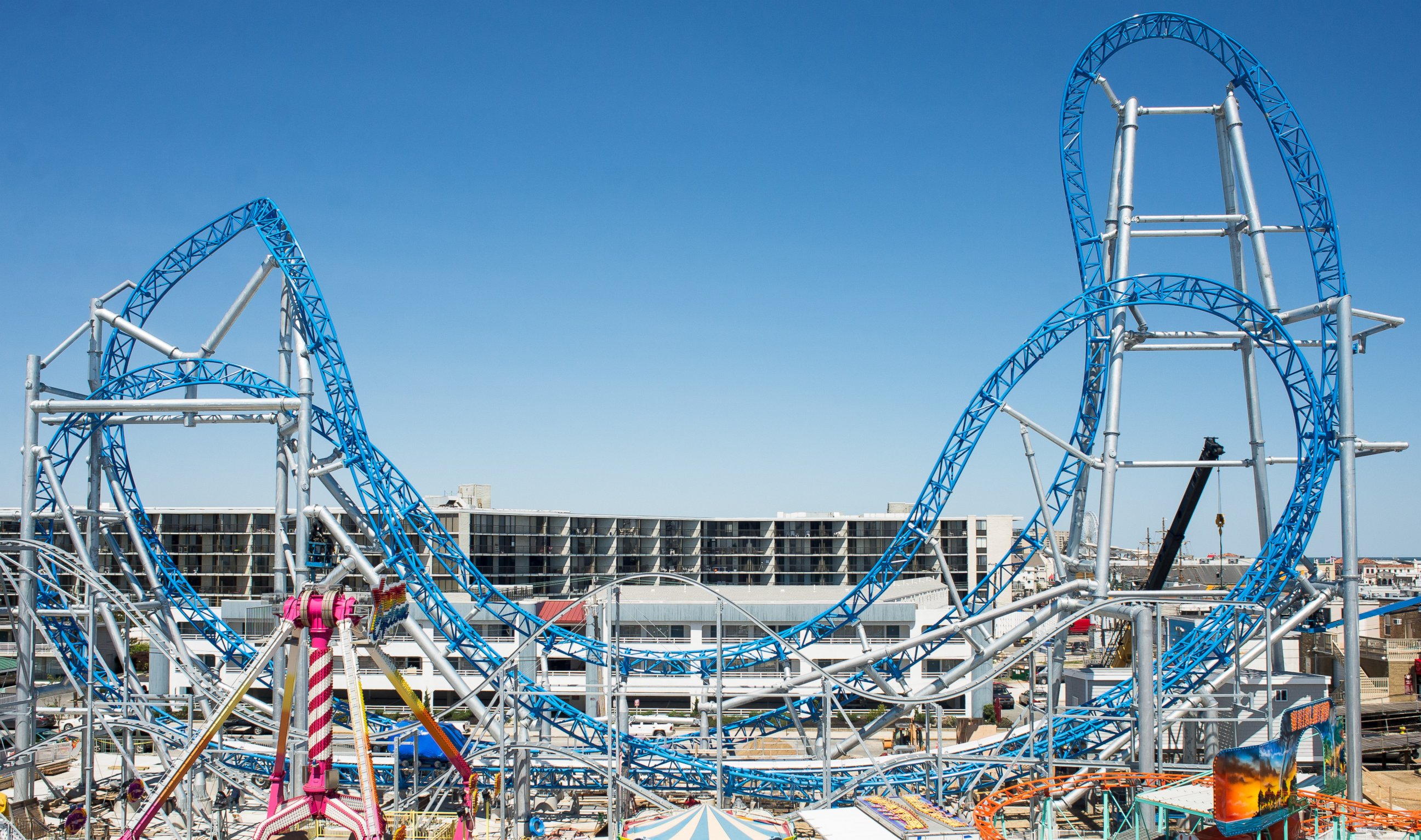 PHOTO: GaleForce at Playland Castaway Cove in Ocean City, N.J. is 125 feet tall and launches riders at 64 mph.