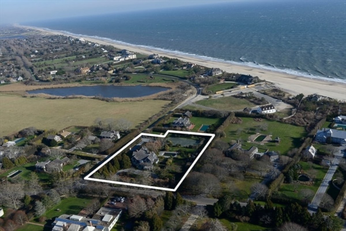PHOTO: The East Hampton home known as Grey Gardens is on the market for $19.995 million.