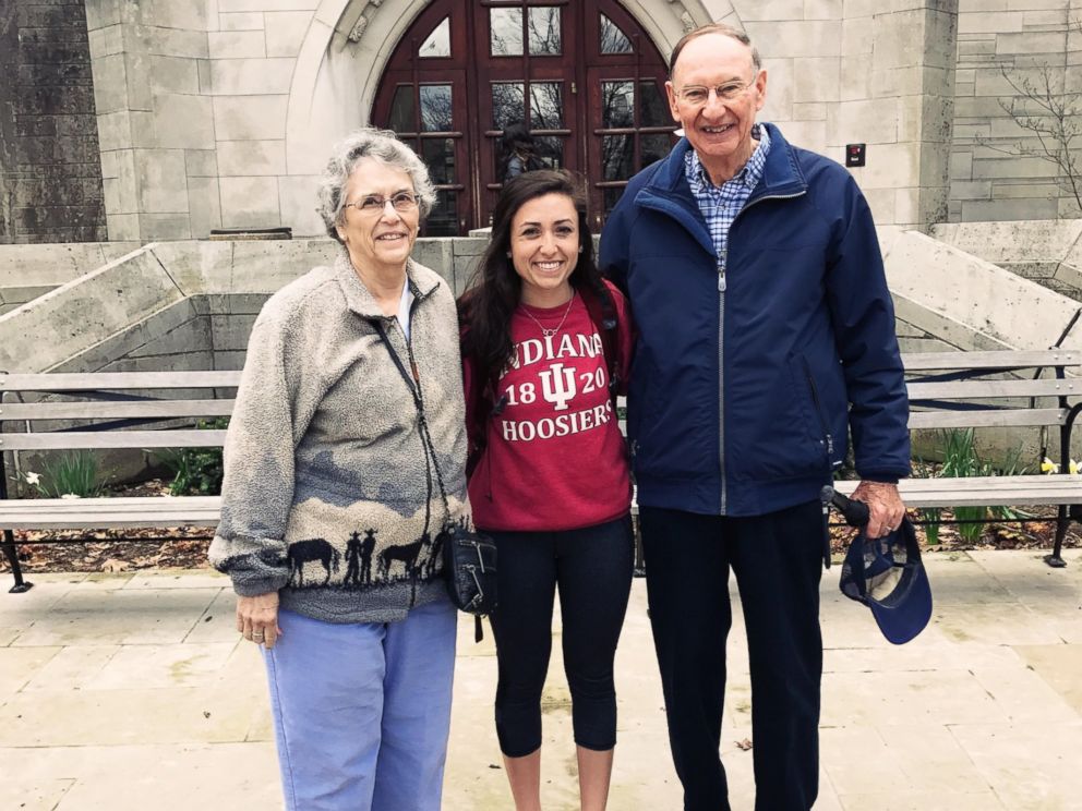 PHOTO: Joyce Kevorkian and Jim Bowman married on April 1 in Notre Dame, Indiana, 64 years after being prom dates.