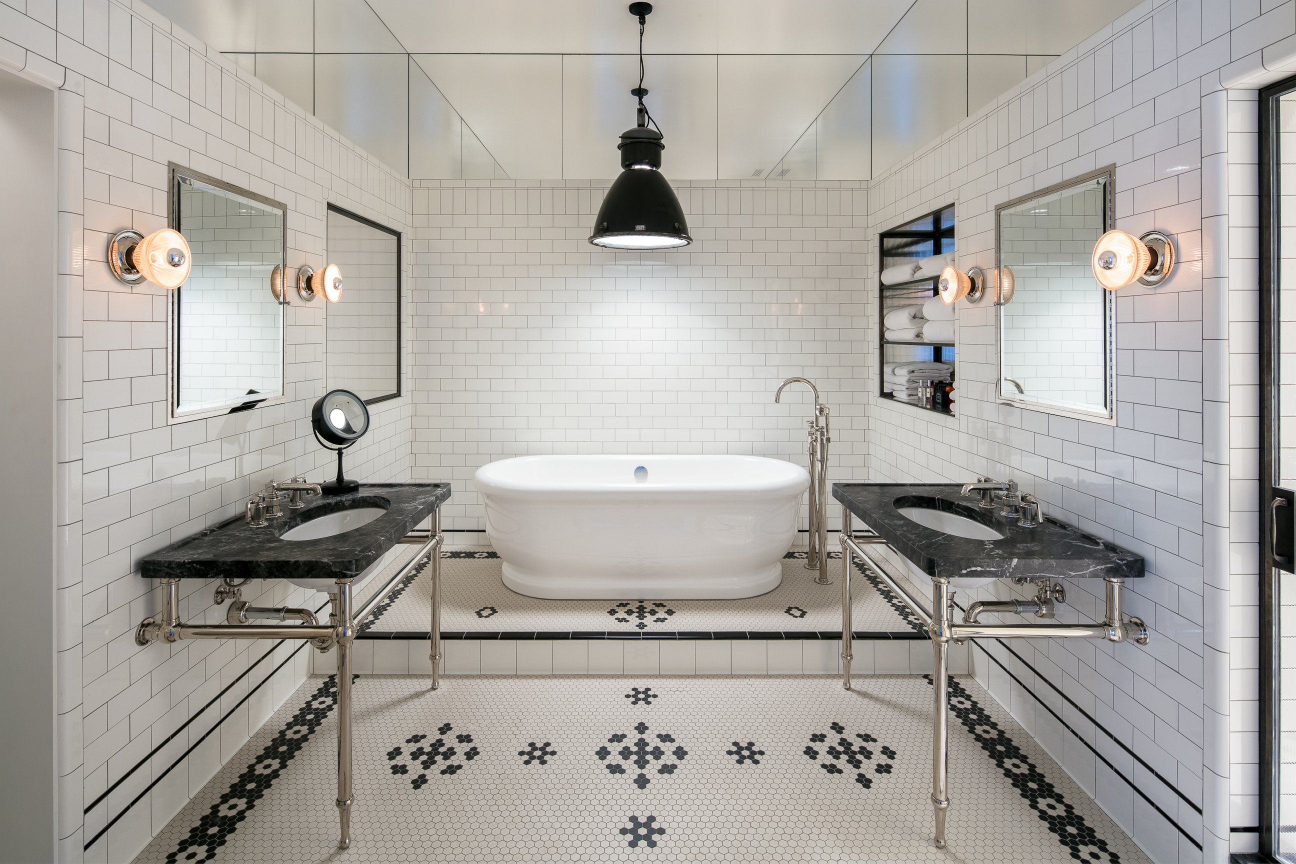 PHOTO: The loft, which is listed on the market for $10.9 million, has three luxurious bathrooms. 
