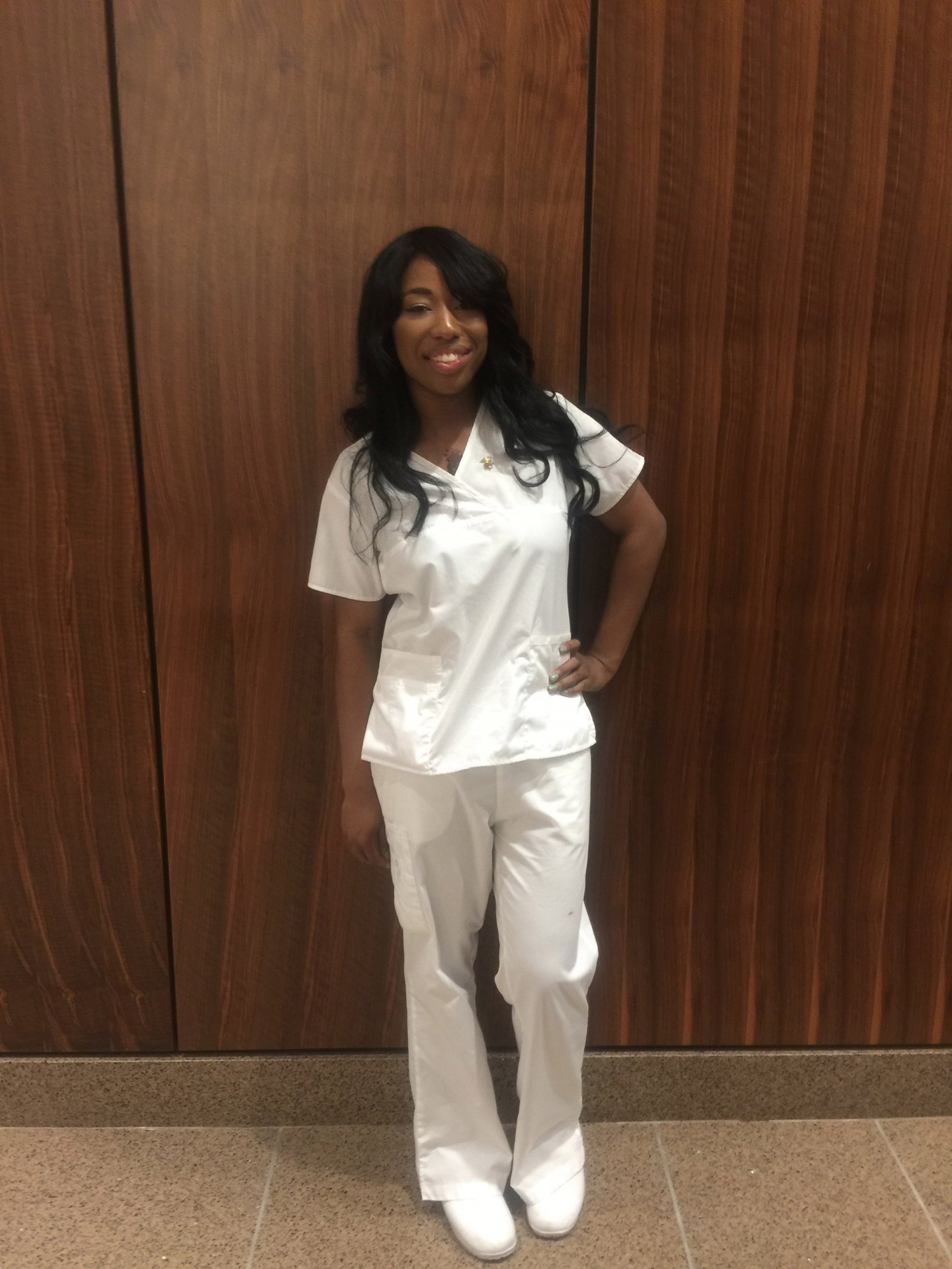 Linette Iloh is graduating with a degree in nursing from Bowie State University on May 23, 2017. She was inspired to become a nurse after having open heart surgery 10 years ago.