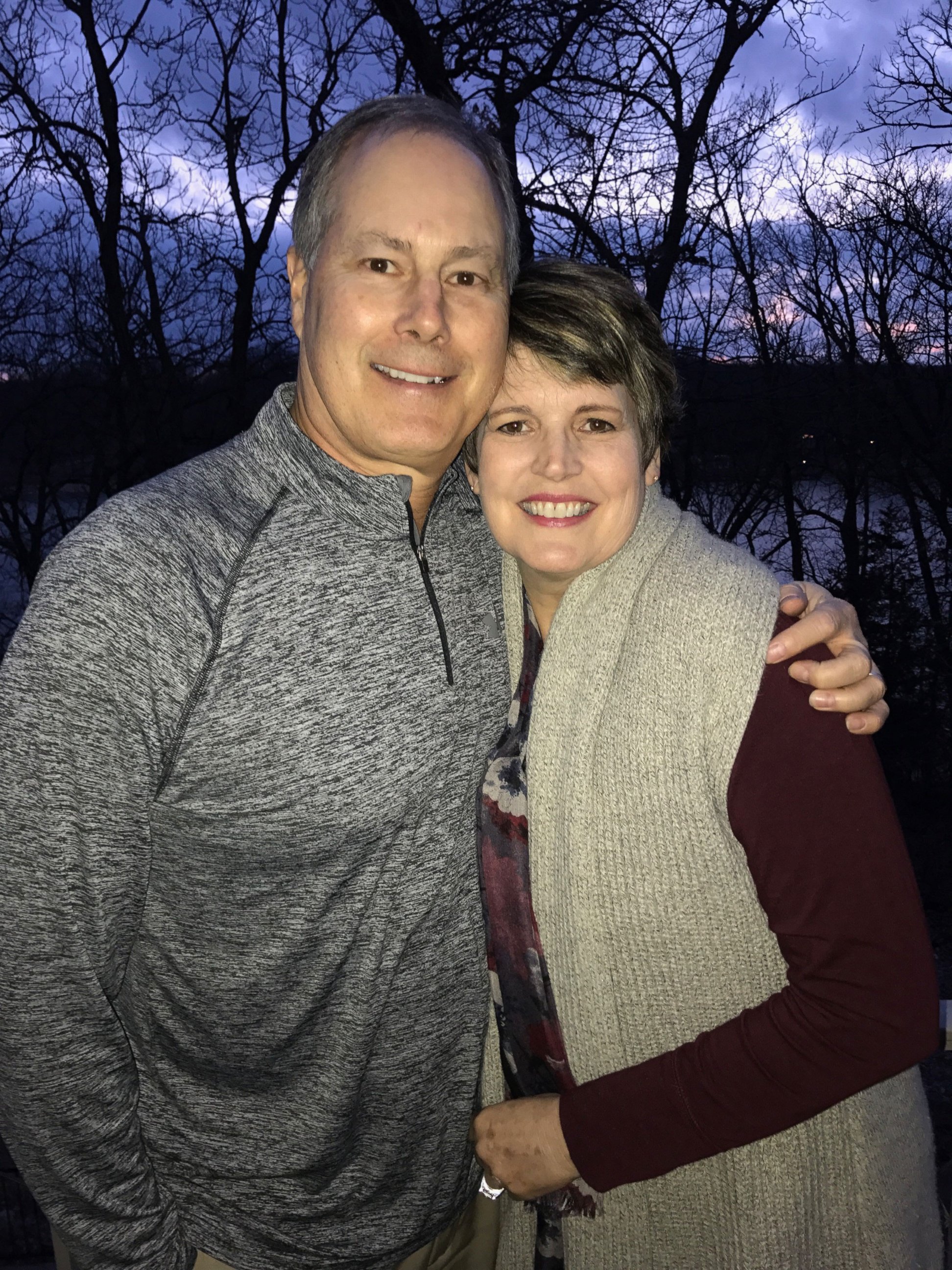 PHOTO: Jim Koch, 60, of Panora, Iowa, proposed to wife Lora Koch again on Feb. 28, 2017, just one week after her mastectomy surgery. 
