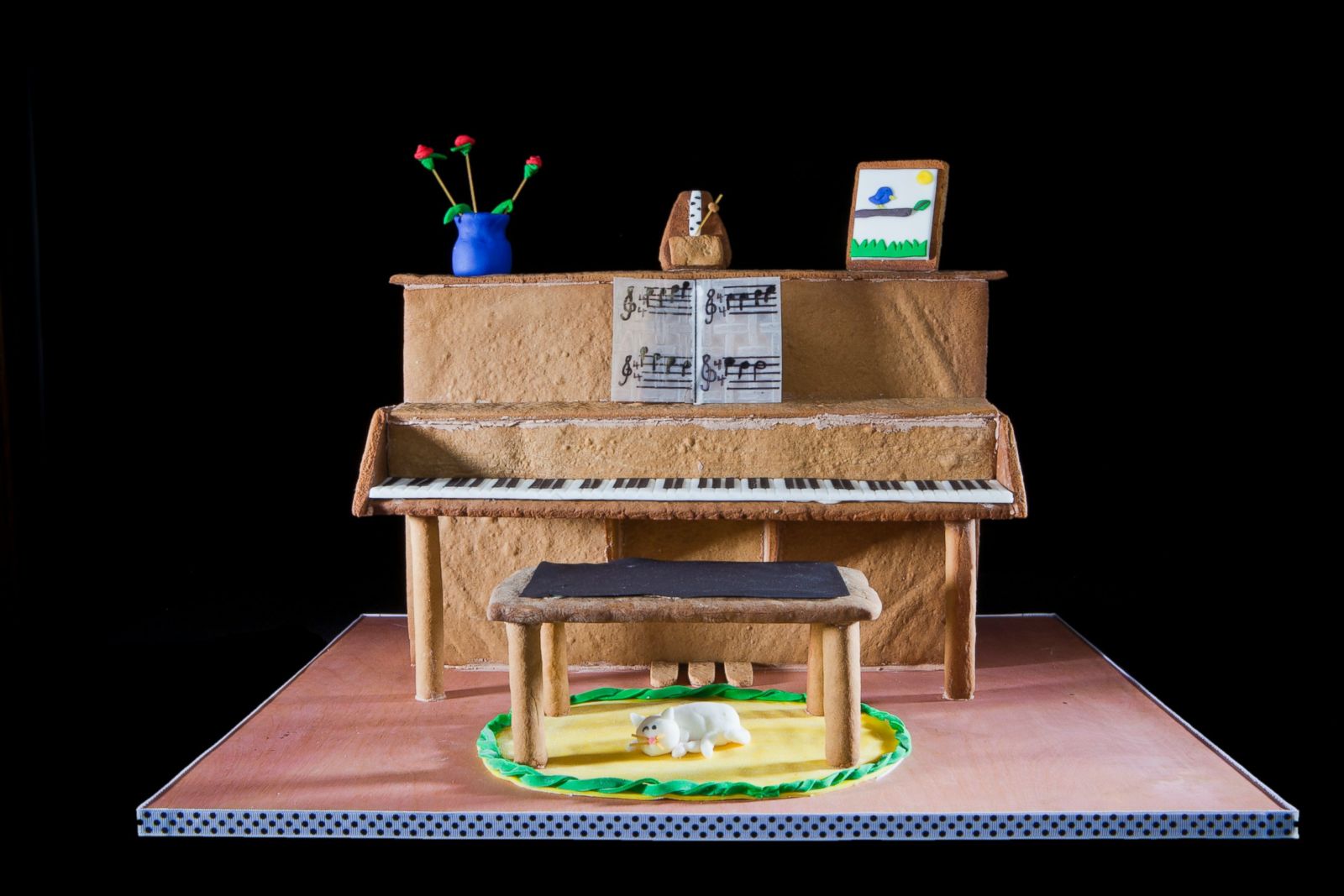 Coolest Homemade Grand Piano Cake (That Almost Bombed!)