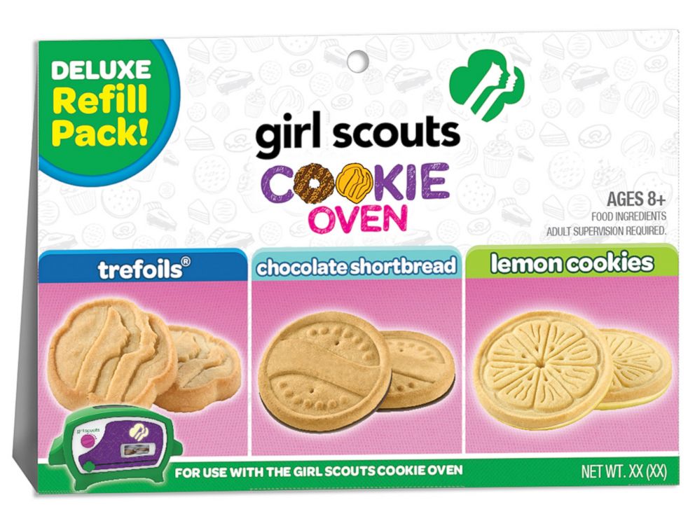 PHOTO: Trefoils, chocolate shortbread and lemon Girl Scouts cookies you can make in the oven.