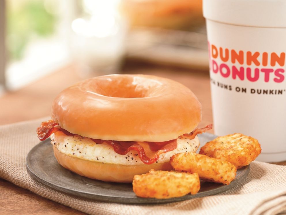 PHOTO: Dunkin' Donuts' Glazed Donut Breakfast Sandwich