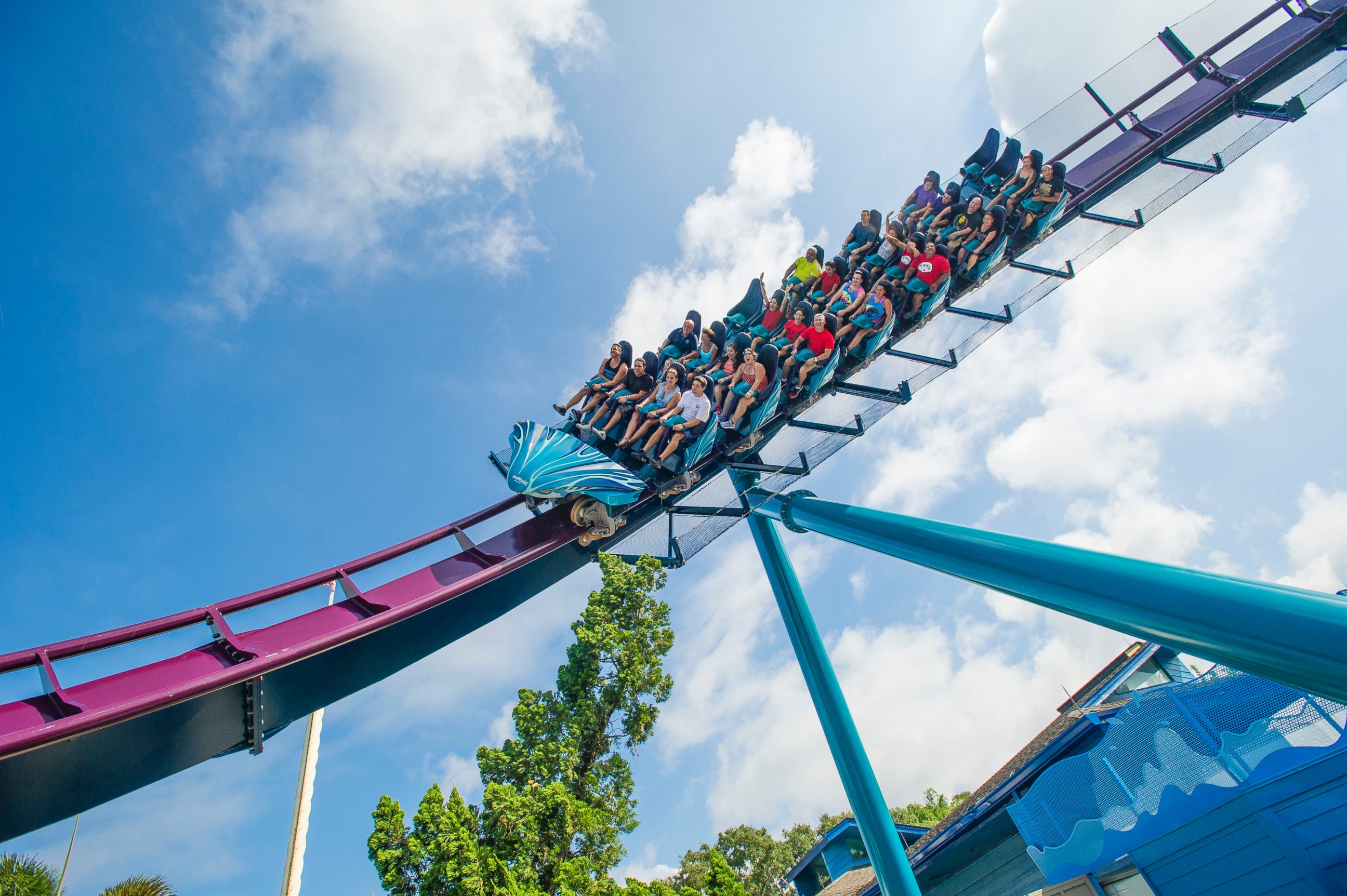PHOTO: SeaWorld Orlando, opened MAKO, June 10, 2016, the roller coaster is the tallest, fastest and longest coaster in Orlando, Florida. 