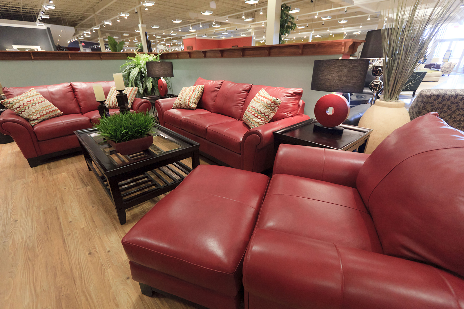 PHOTO: Furniture is displayed inside Morris Furniture Co.