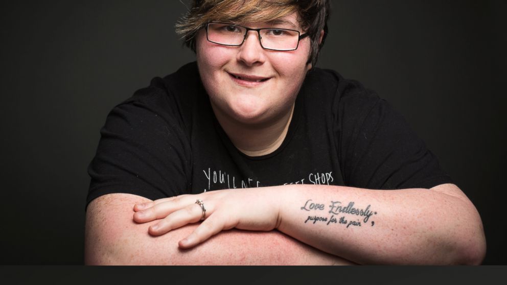 Amy Bleuel, pictured in an undated handout photo, is the founder of Project Semicolon. 