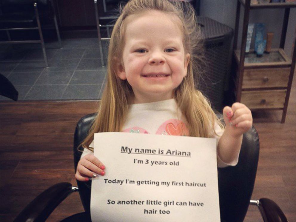 Three-Year-Old Girl's Selfless Donation Goes Viral - ABC News