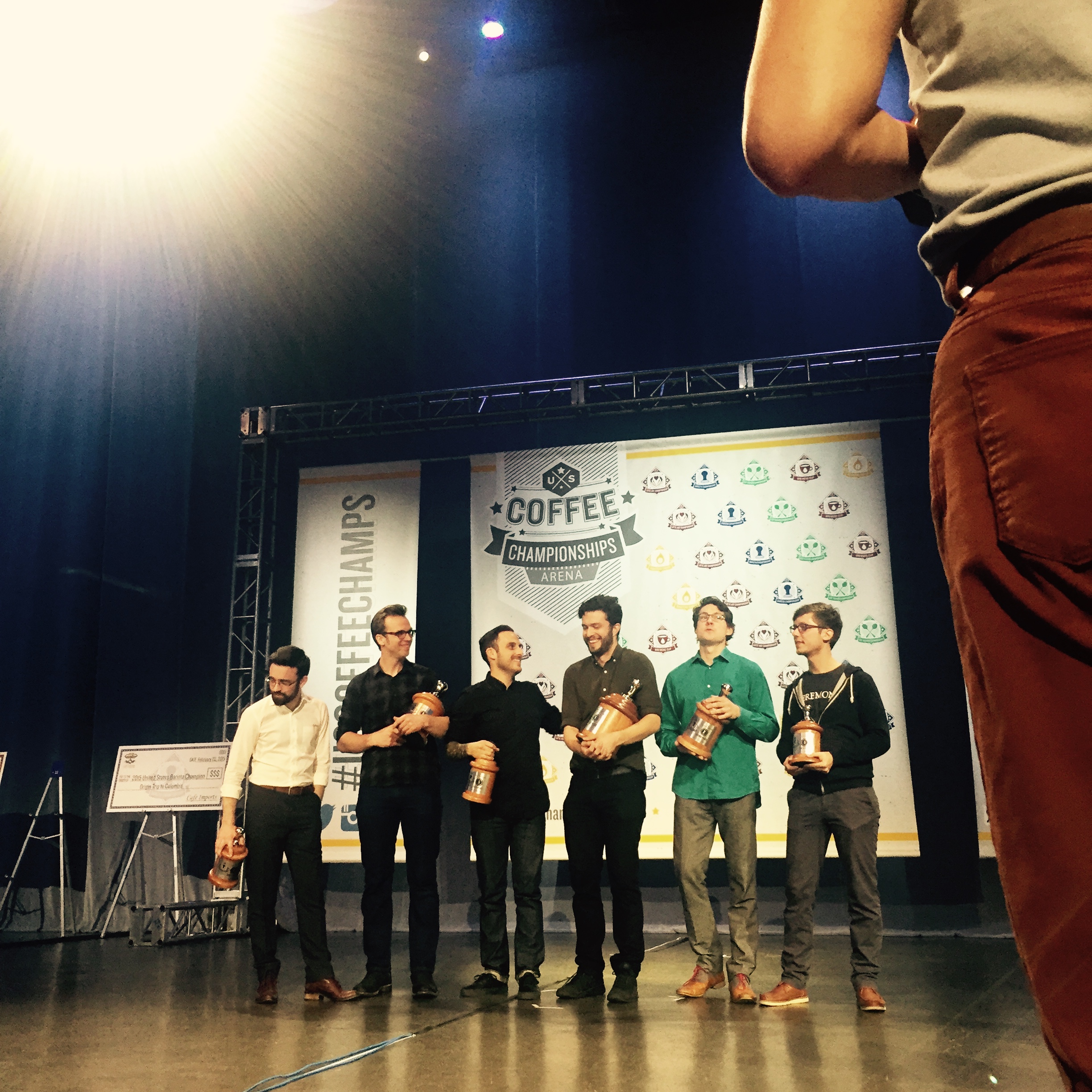 PHOTO: Charles Babinski took home the title of America's best barista in the 2015 U.S. Coffee Championships.