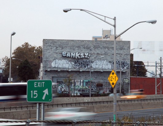 Banksy in New York: Biggest Eyesore in New York Picture | Banksy Art In ...