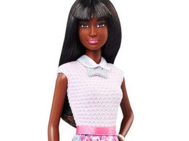 barbie with bangs