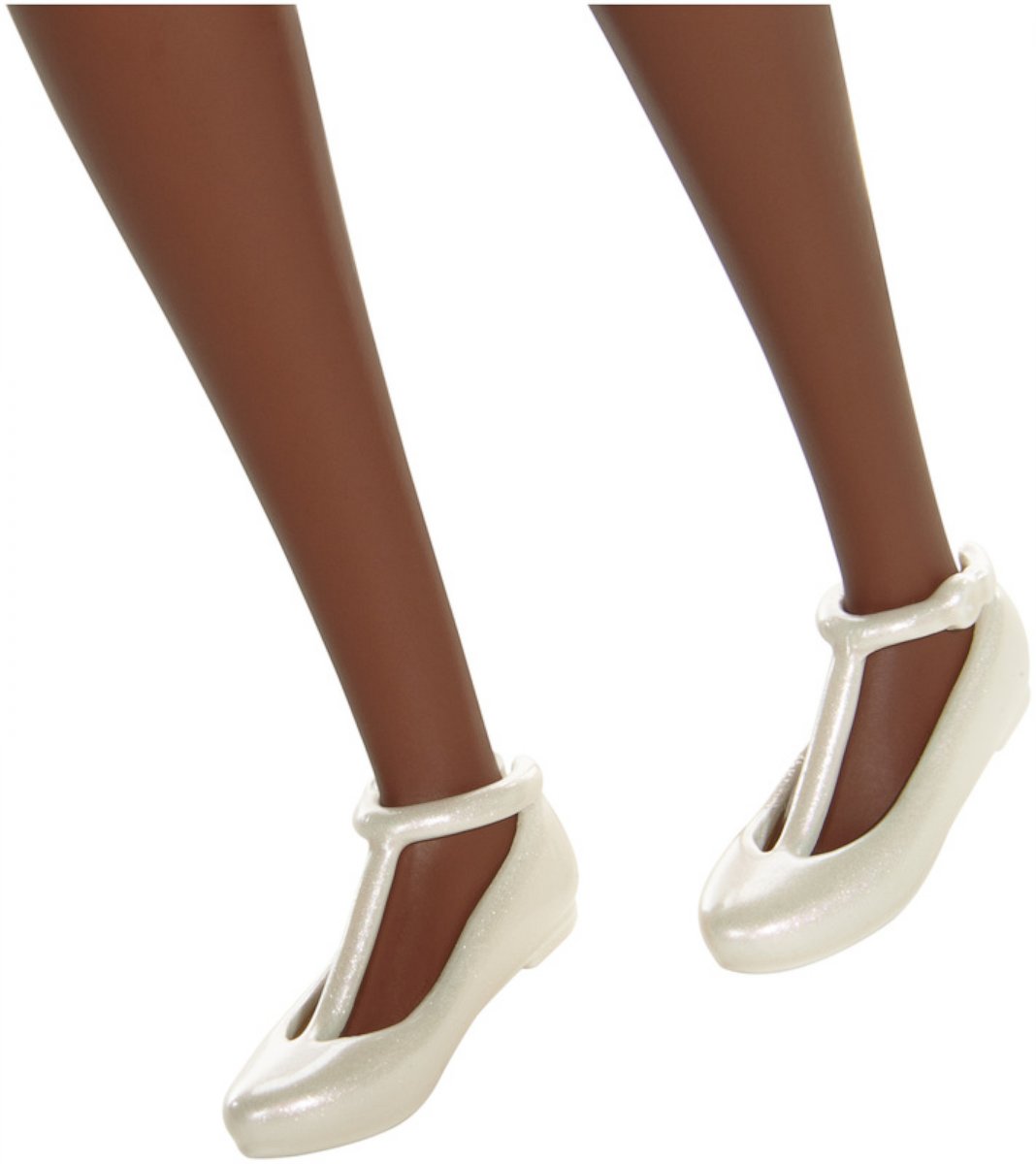 PHOTO: With movable ankles, Barbie can now wear flats. 