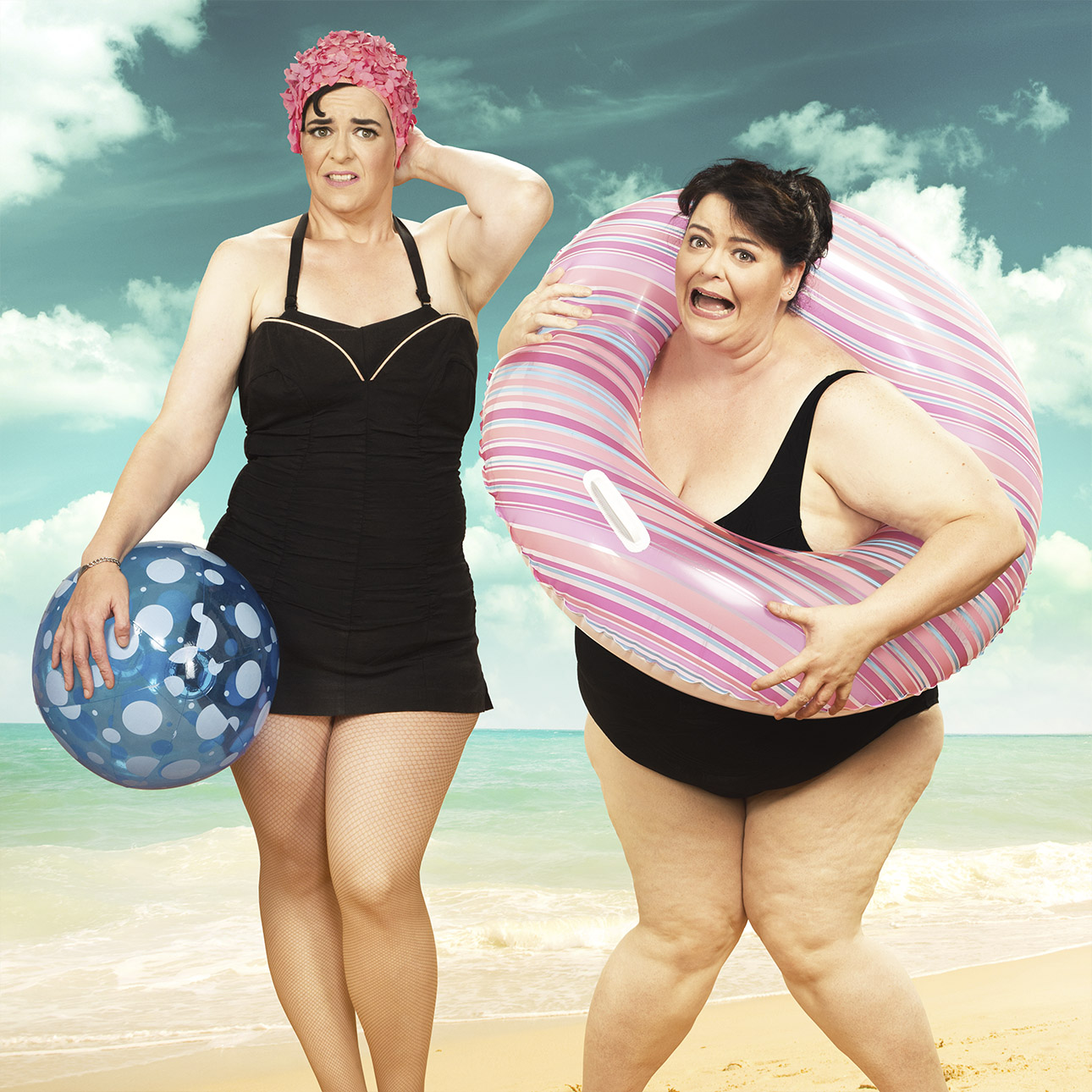 PHOTO: Blake Morrow photographed his friend Beth before and after her dramatic weight-loss, turning the photos into a playful series titled, "The Beth Project" that celebrates his friend's accomplishment. 