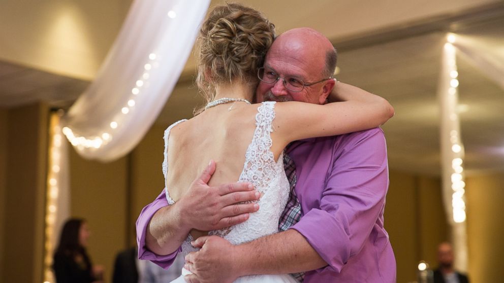 Greta Hokanson of Minnetonka, Minn. had a special wedding dance on Oct. 10, 2015 with Danny Daniels, the man who saved her life with his bone marrow donation.