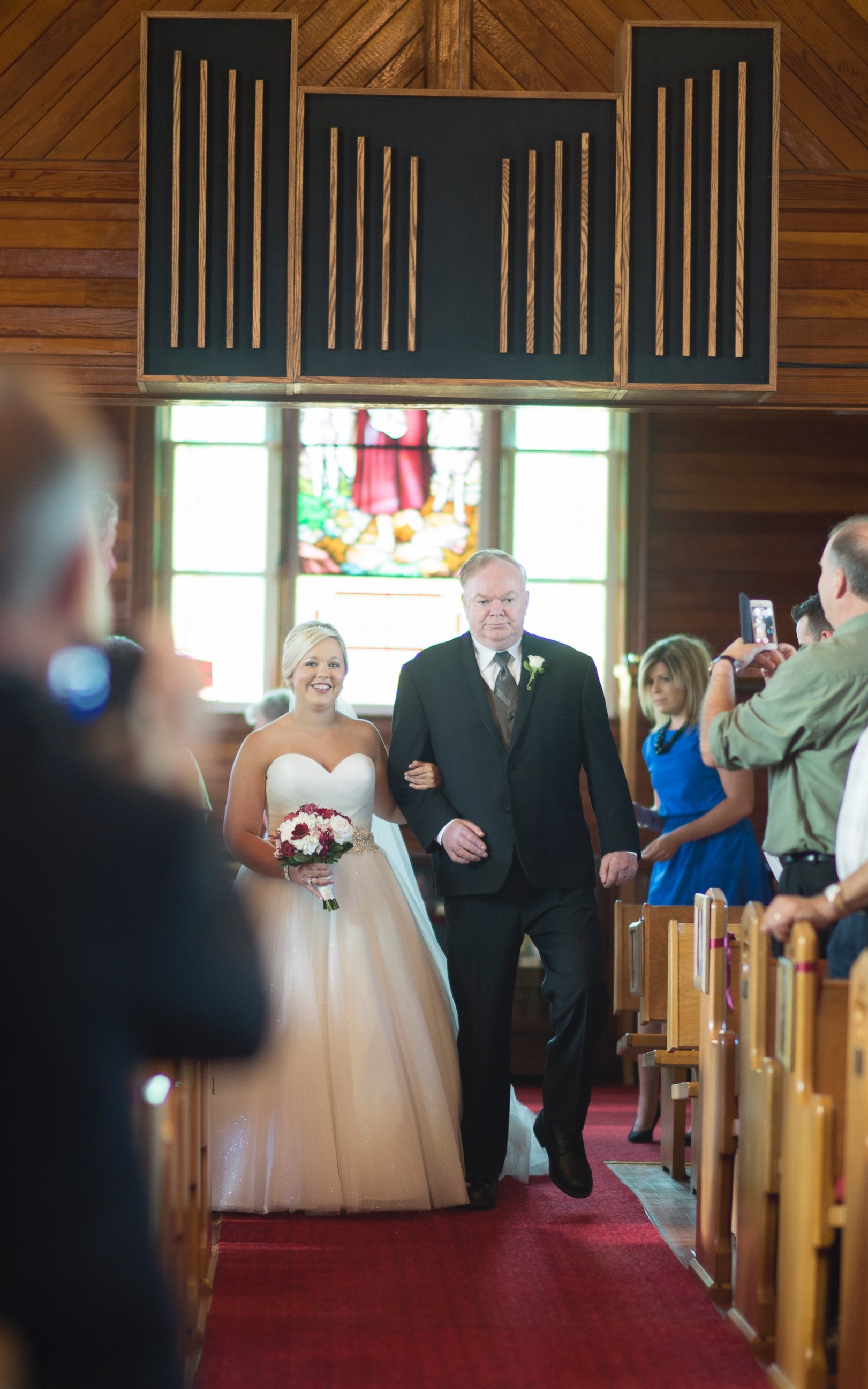 PHOTO: Bride Waits for 2 Years for Dad to Recover From Burns