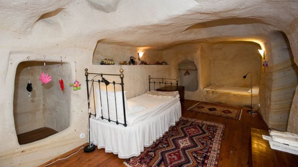 The Coolest Cave Rooms in Cappadocia - ABC News