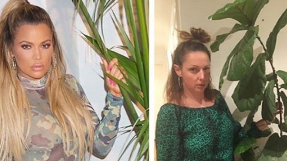 PHOTO: Australian actor, writer and comedian Celeste Barber recreates and pokes fun at celebrity Instagrams. Pictured: Barber poses as Khloe Kardashian in a photo posted to Kardashian's account on April 25, 2016.