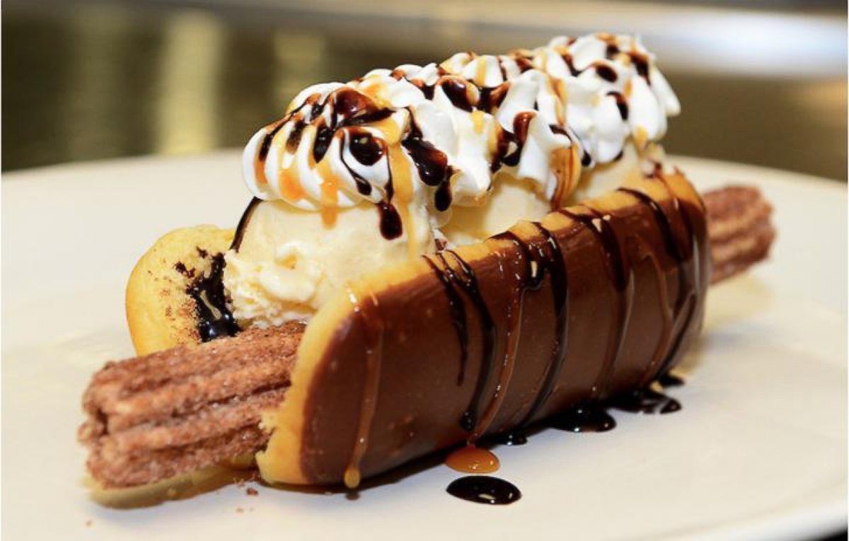 PHOTO: The Arizona Diamondbacks posted this image to their Twitter on March 4, 2015 with the caption, "New to Chase Field this year: the Churro Dog."
