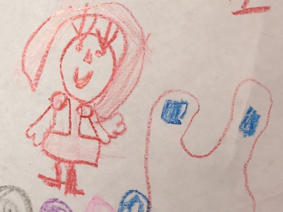PHOTO: The Crayola Experience surprised Mattea on May 10 at Lester Park Elementary in Duluth, Minnesota after seeing a drawing she made about having only two fingers on her right hand.
