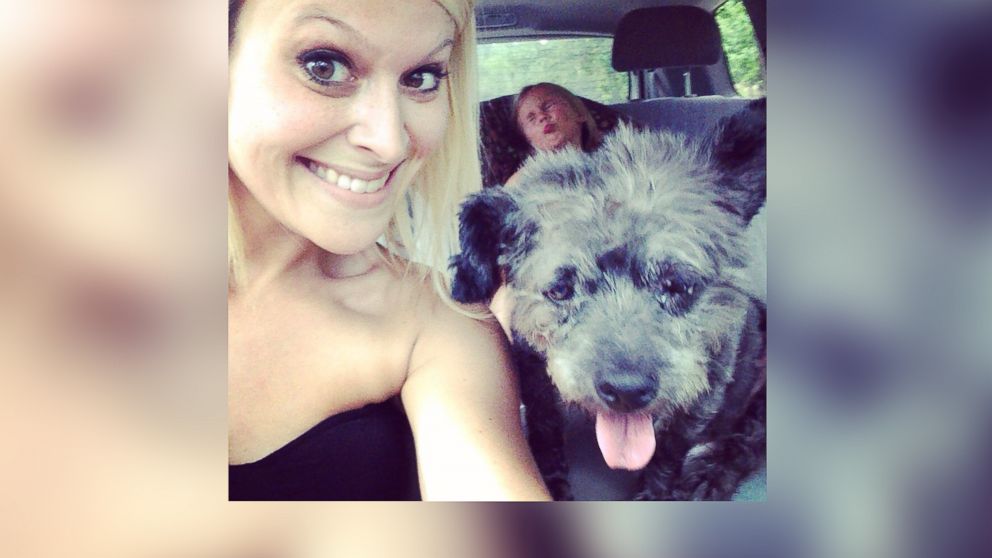 PHOTO: Nicole Elliot of Columbus, Ga. adopted Chester the dog, who is in very poor health. 