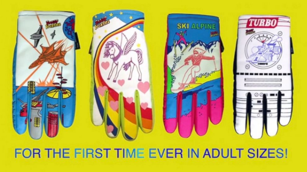 PHOTO: A crowd-funding campaign, "Freezy Freakies gloves - Back from the '80s. Now for adults!" has caught fire online.