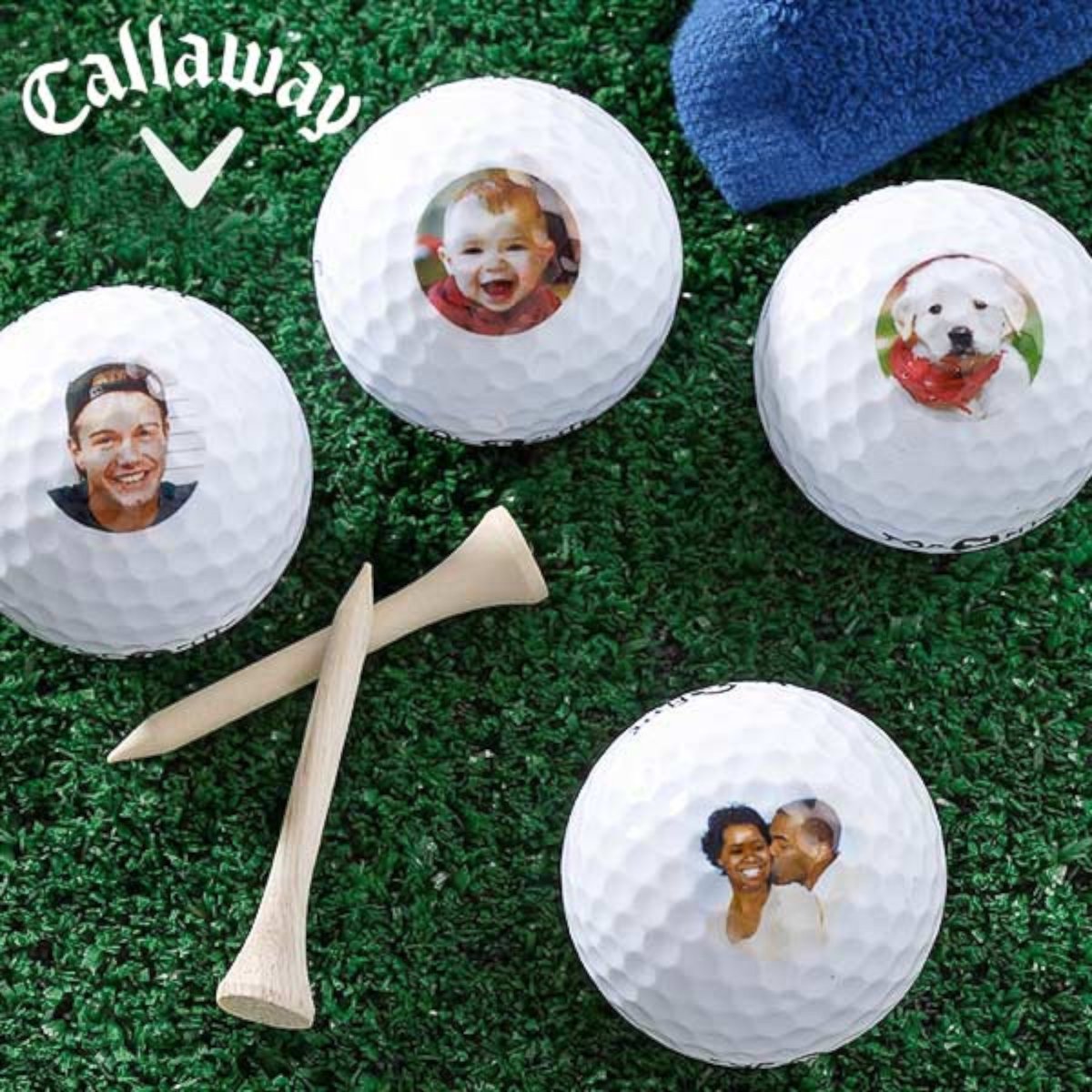 PHOTO: These golf balls are sure to score a few raised eyebrows, if not points.