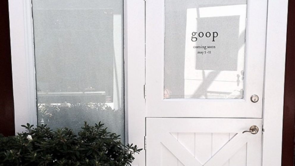 Gwyneth Paltrow posted an image to Instagram of a forthcoming Brentwood pop-up shop selling items recommended on her GOOP lifestyle site.

