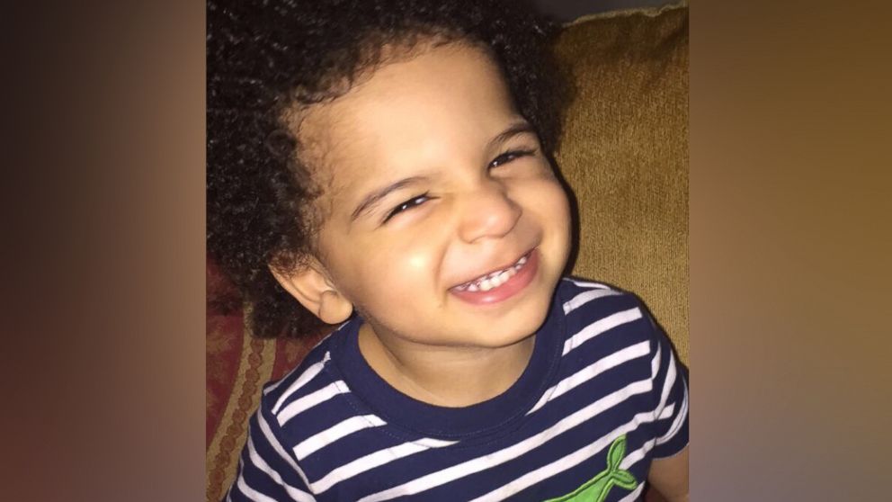 VIDEO: Amari Jackson, 2, doesn't want to let his grandmother go.