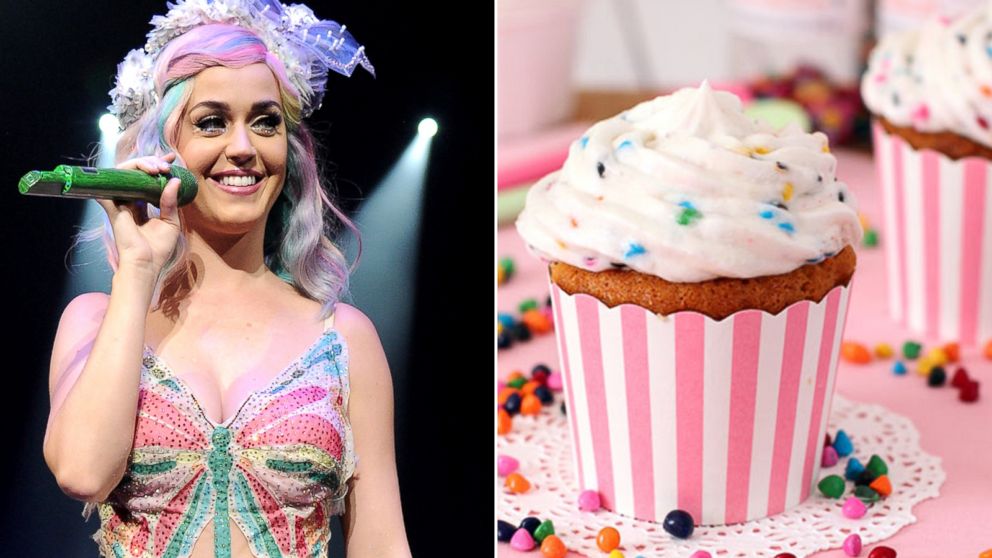 Katy Perry, seen left on June 24, 2014 in Washington, tweeted at Betty Crocker when she couldn't find Rainbow Chip Frosting.