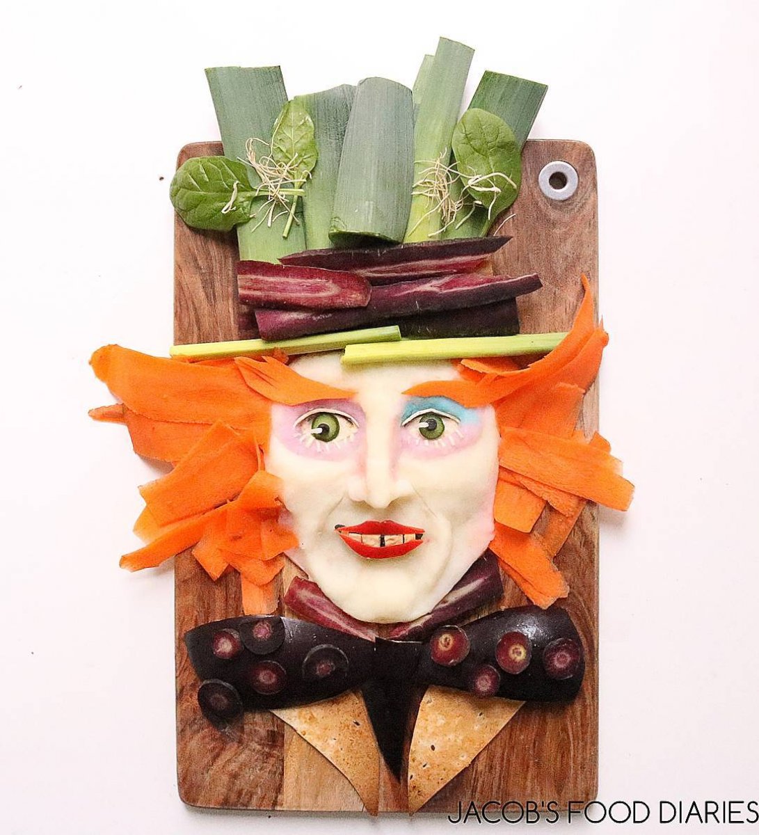 PHOTO: Mom Turns Healthy Food Into Famous Characters to Trick Her Son to Eat