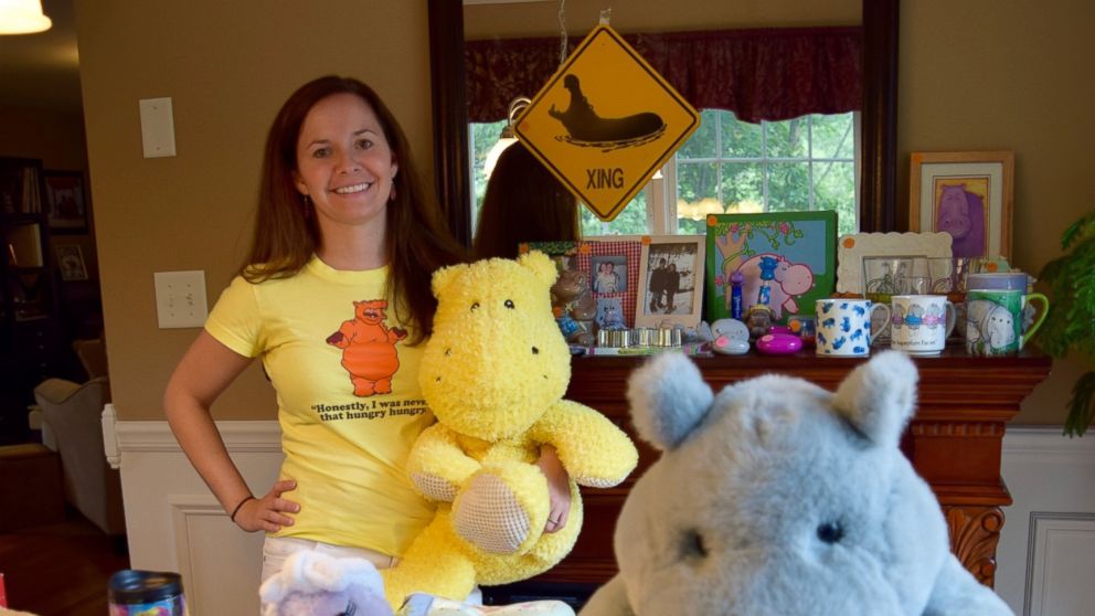 VIDEO: Becky Fusco's collection includes 604 hippopotamus items.