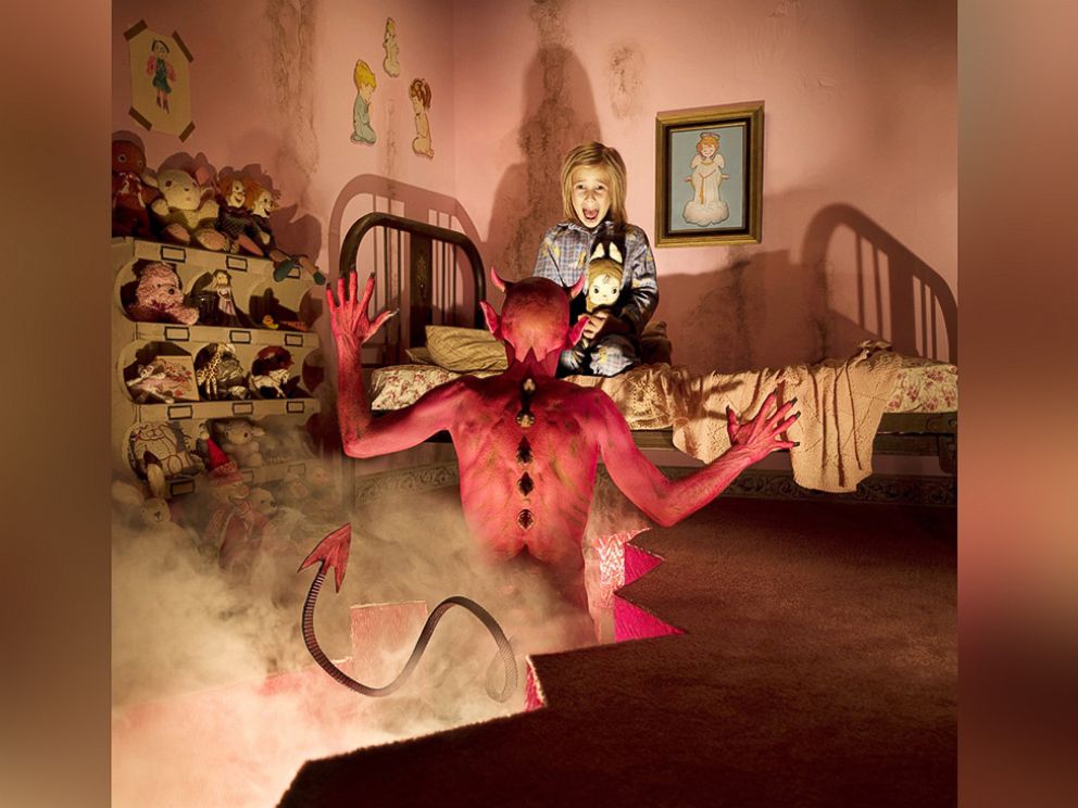 PHOTO: Horror photographer Joshua Hoffine's daughter Chloe is featured in this photo titled "Devil."
