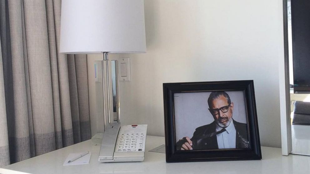 Man Asks for Hotel Room Adorned with Framed Pictures of Jeff Goldblum