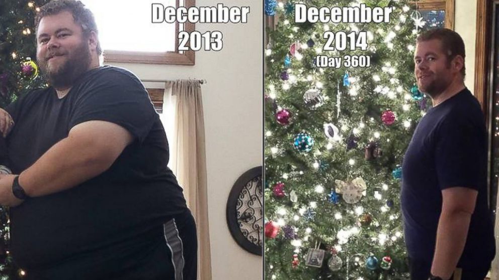 Jim lost over 200 pounds in one year after setting a New Year's resolution to get healthy.