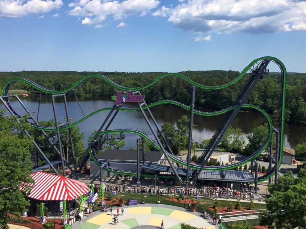 PHOTO: The Joker is  the new 4D, free-fly coaster at Six Flags Great Adventure and Safari in Jackson, New Jersey.