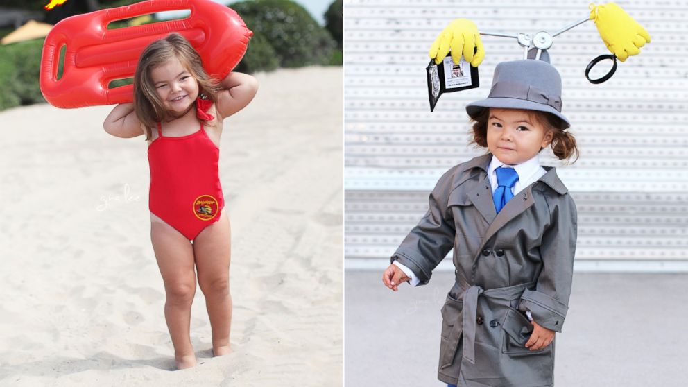 Meet Willow, the world's cutest 3-year-old costume wearer.