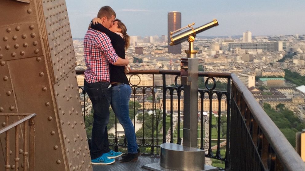 PHOTO: "If I was those people and I got engaged at sunset at the Eiffel Tower, I would want pictures of that moment," Jenifer Bohn, of Clovis, California, told ABC News.