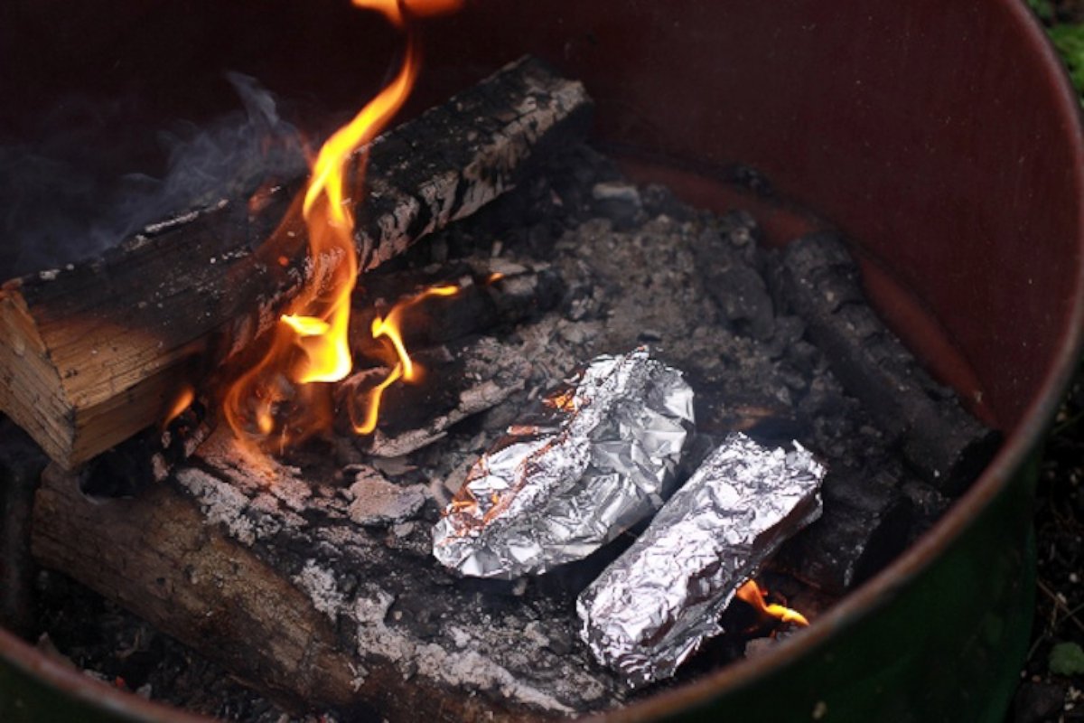 PHOTO: Foil packs make your campfire cooking a snap.