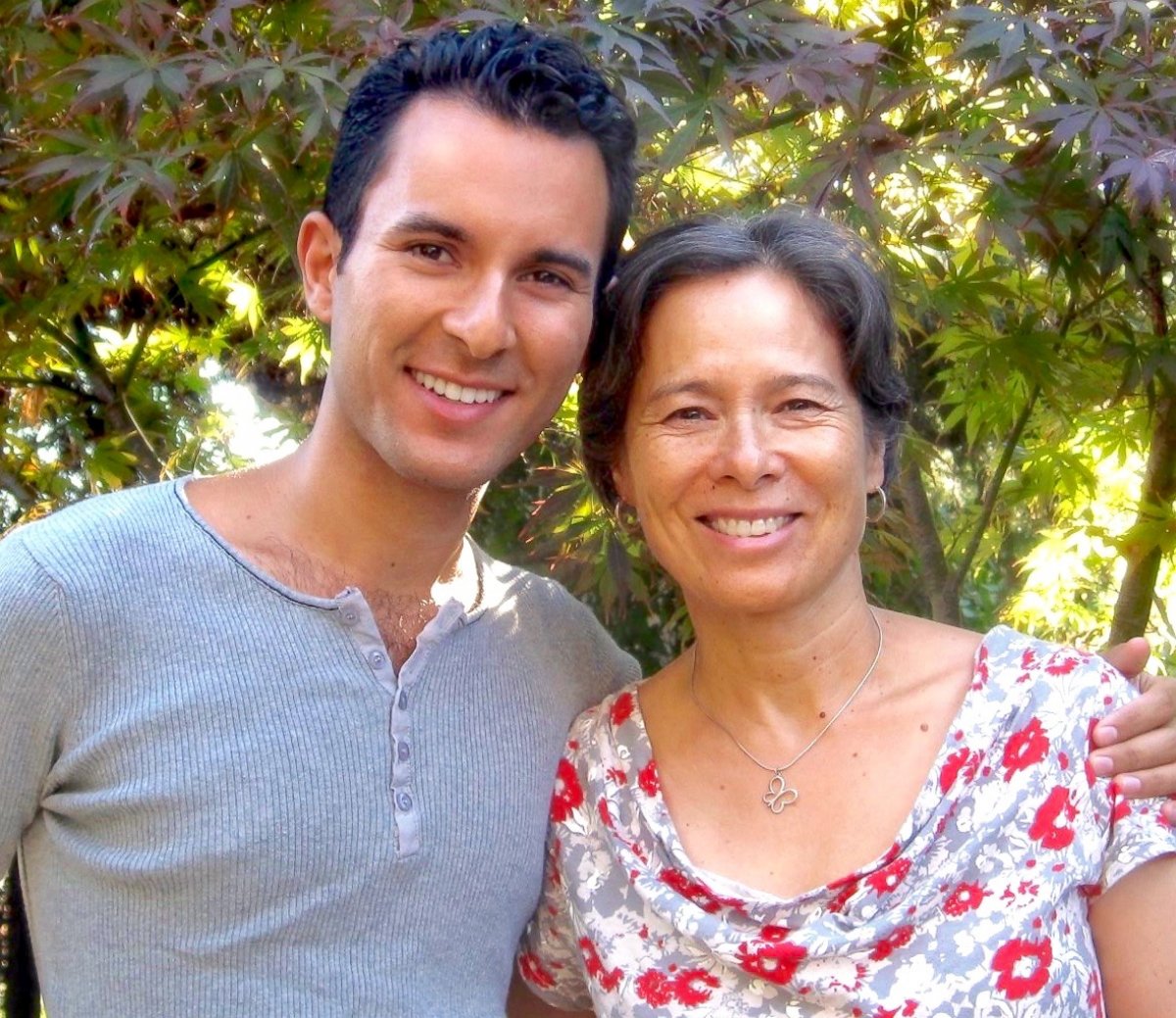 PHOTO: Laurin Mayeno poses with her son, Danny Moreno, in an undated family photo.