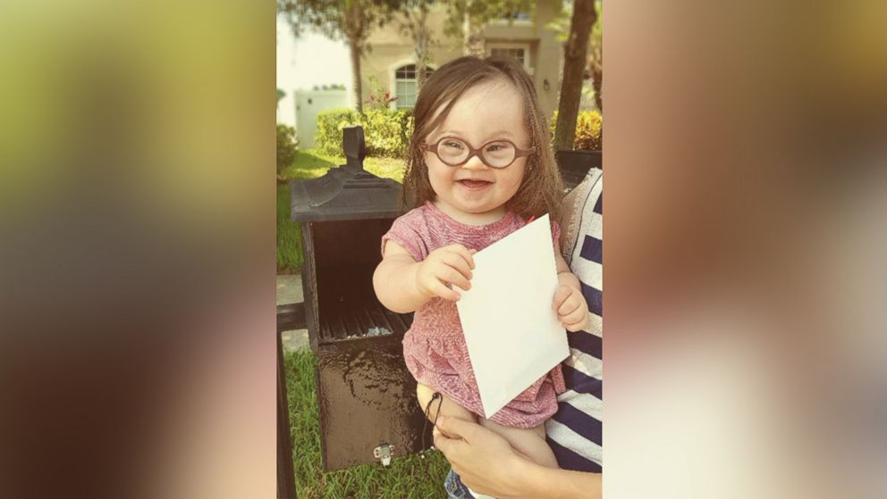 Courtney's daughter Emmy posting the letter.