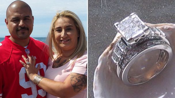 Woman’s Lost Diamond Wedding Ring Found By Man She Calls ‘a T From God’ Abc News