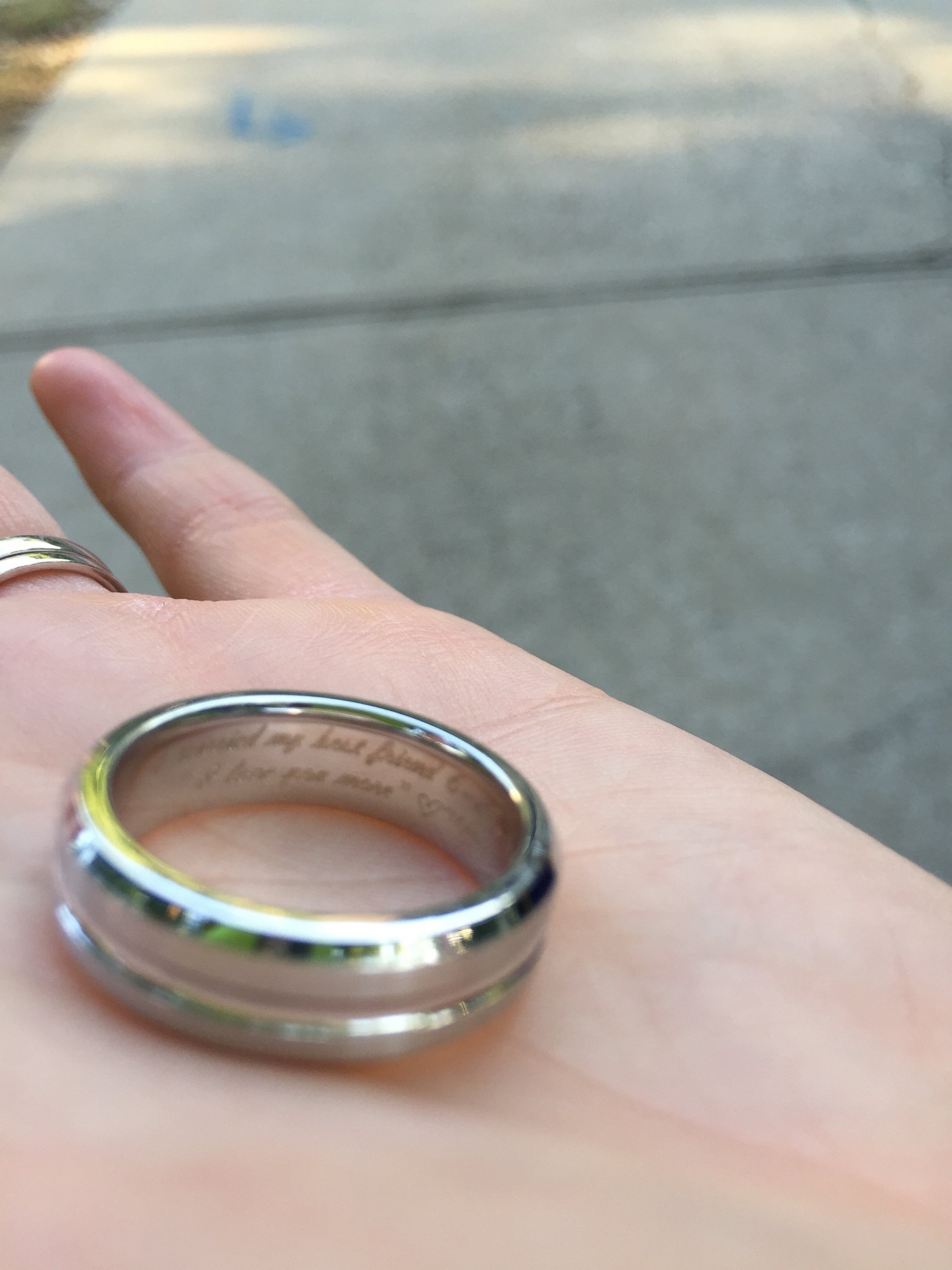 PHOTO: Couple’s Lost Wedding Ring Returned From Hawaii Thanks to Coordinates Inscribed on Band