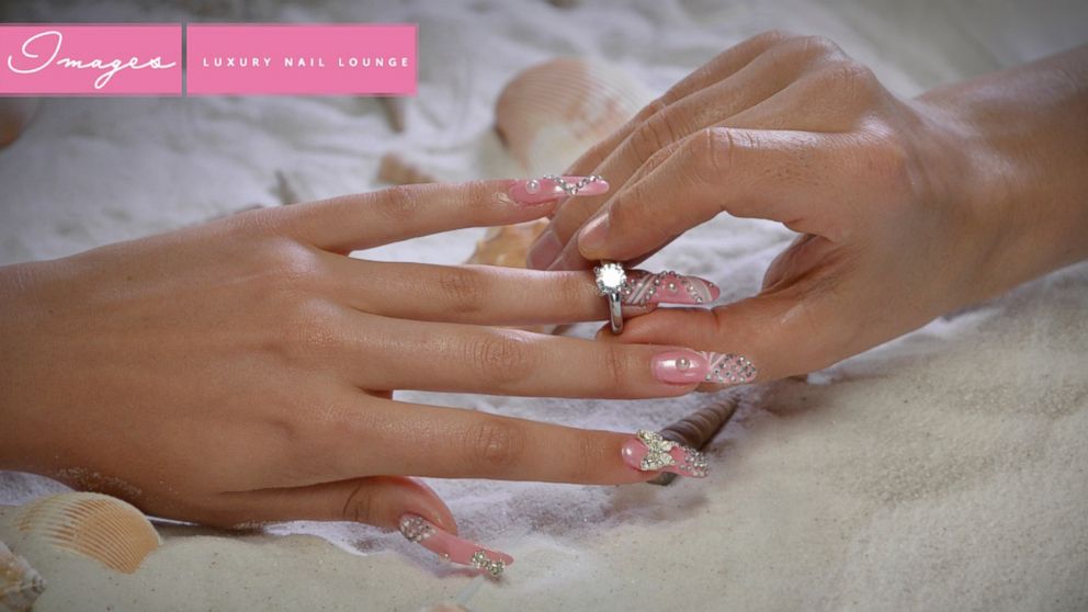 An upscale nail salon in Orange County, Calif., recently created a manicure package where they install real diamonds onto your nails. 
