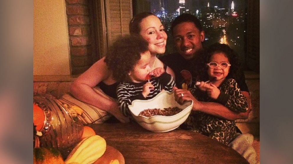 PHOTO: Mariah Carey posted this image to her Instagram on Nov. 28, 2013 with the caption, "Family prepping time! #pecanpie #thanksgiving."