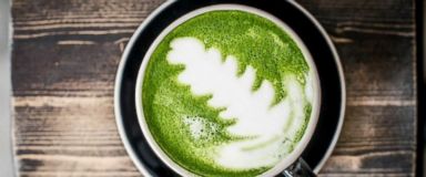 PHOTO: The vibrant green color of matcha makes for beautiful latte art.