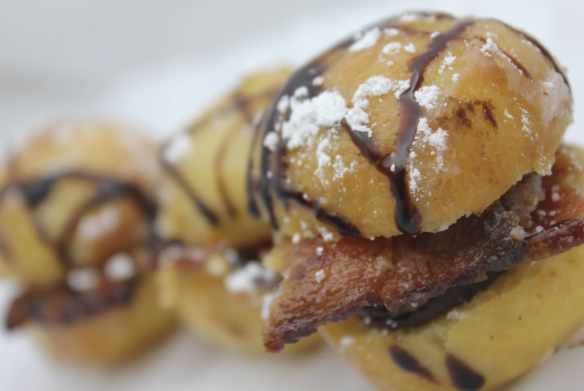 PHOTO: "Candied Bacon Donut Sliders" will be featured at the 2016 Minnesota State Fair.