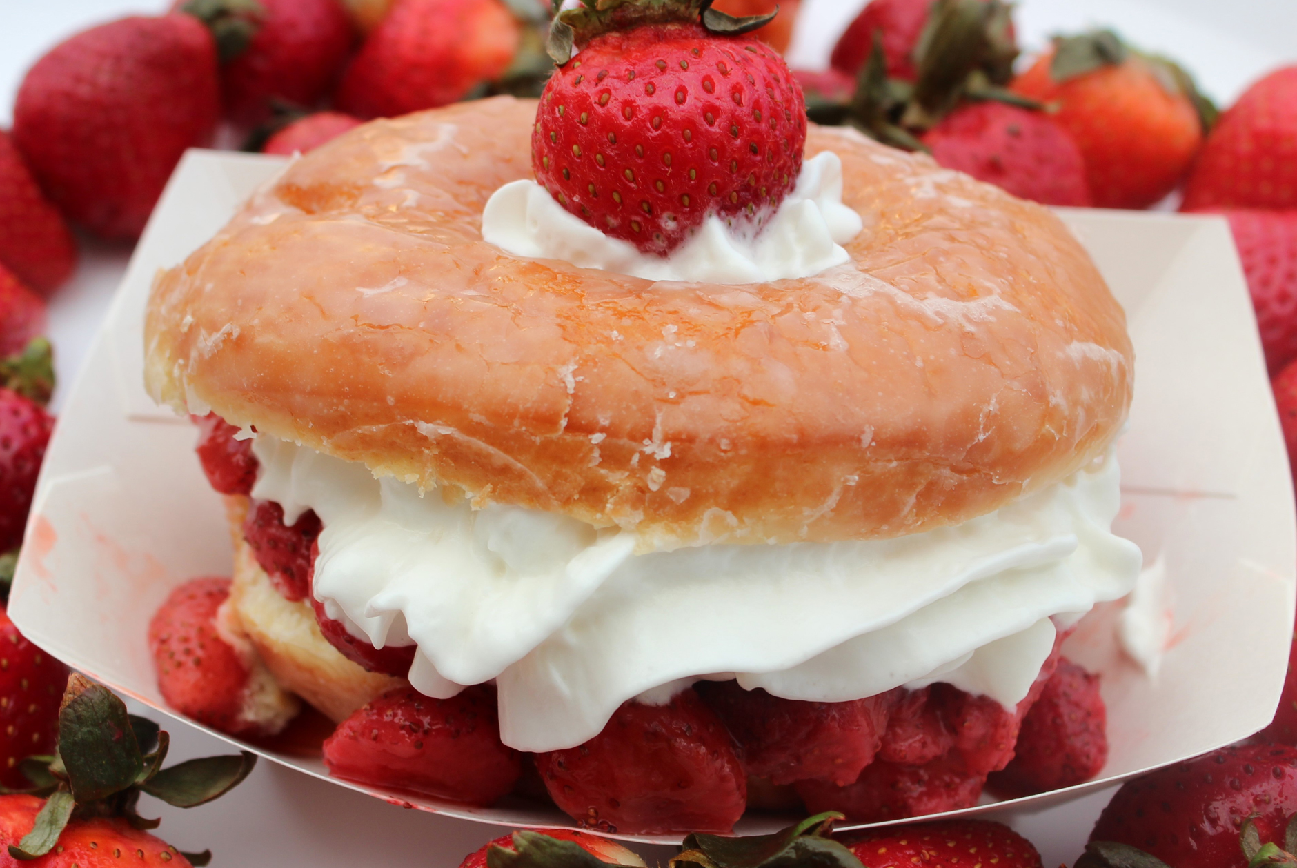 PHOTO: "Strawberry Donut Delight" will be featured at the 2016 Minnesota State Fair.